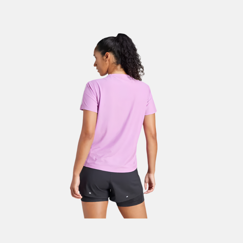 Adidas Own the Run Women's Running T-shirt -Preloved Purple