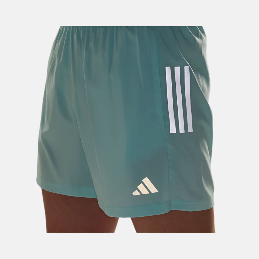 Adidas Own The Run Men's Running Shorts -Semi Flash Aqua – Gambol