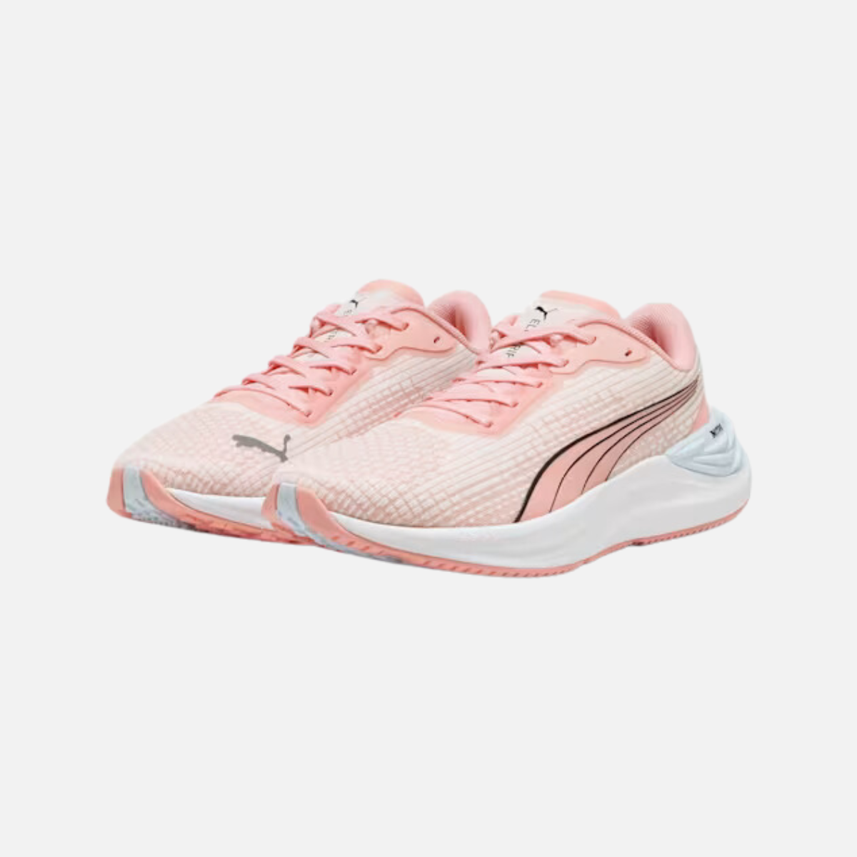 Puma Electrify NITRO 3 Women's Running Shoes -Peach Smoothie/Frosty Pink/PUMA Black