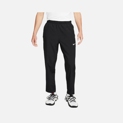 Nike Form Dri-FIT Open-Hem Versatile Men's Trousers -Black/Black