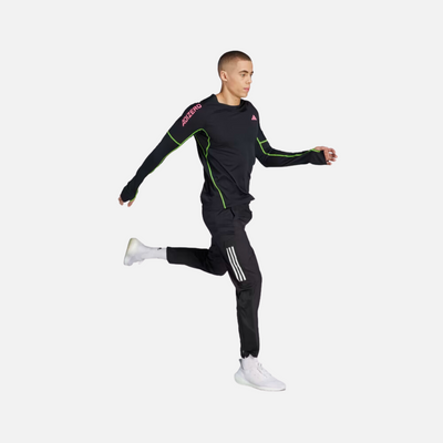 Adidas Adizero Men's Running Long Sleeve T-shirt -Black