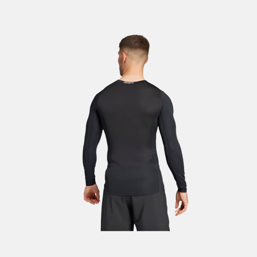 Adidas Techfit Compression Men's Training Long Sleeve T-shirt -Black