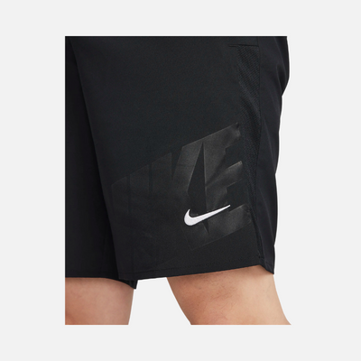 Nike Challenger Dri-FIT 23cm (approx.) Unlined Men's Running Shorts -Black/White