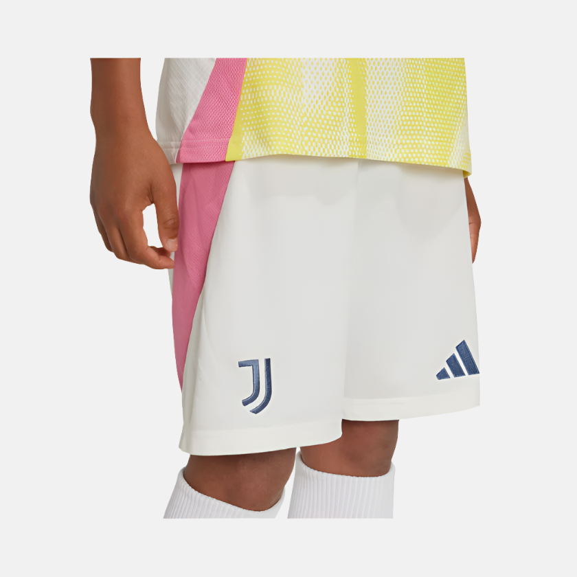 Adidas Juventus 24/25 Away Kids Football Shorts (7-16Year) -Off