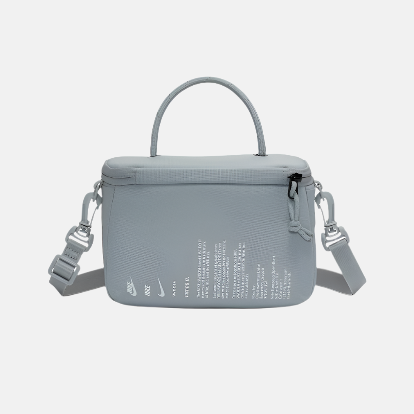 Nike Mini Shoe Box Cross-Body Bag 3L -Wolf Grey/Wolf Grey/White