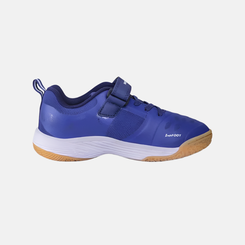 Nivia HY-COURT KIDS 2.0 Badminton Shoes -Navy Blue