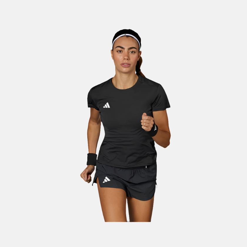 Adidas Adizero Essentials Women's Running T-shirt -Black