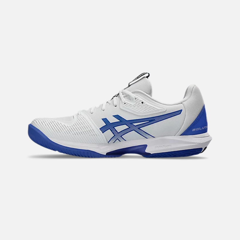 Asics Solution Speed FF 3 Men's Tennis Shoes -White/Tuna Blue