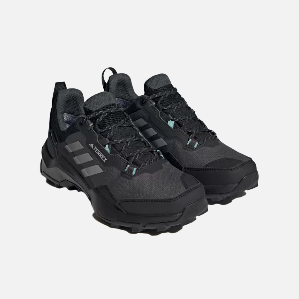 Adidas Terrex Ax4 Gore-Tex Women's Hiking Shoes -Core Black/Grey Three/Mint Ton