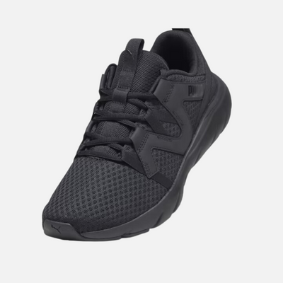 Puma SOFTRIDE Flex Vital Unisex Running Sneakers -PUMA Black-Cast Iron
