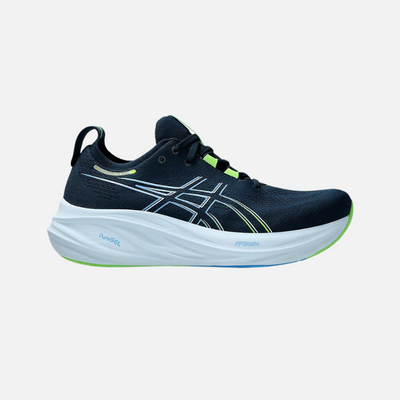 Asics Gel-Nimbus 26 Men's Running Shoes -French Blue/Electric Lime