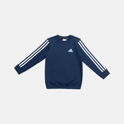 Adidas B 3Stripes Kids Girl Sweat shirt (5-16 Years) -Collegiate Navy