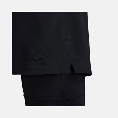 Nike Dri-FIT Unlimited 18cm (approx.) 2-in-1 Versatile Men's Shorts -Black/Black