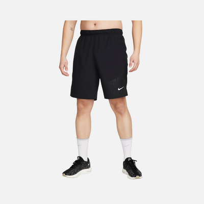 Nike Challenger Dri-FIT 23cm (approx.) Unlined Men's Running Shorts -Black/White