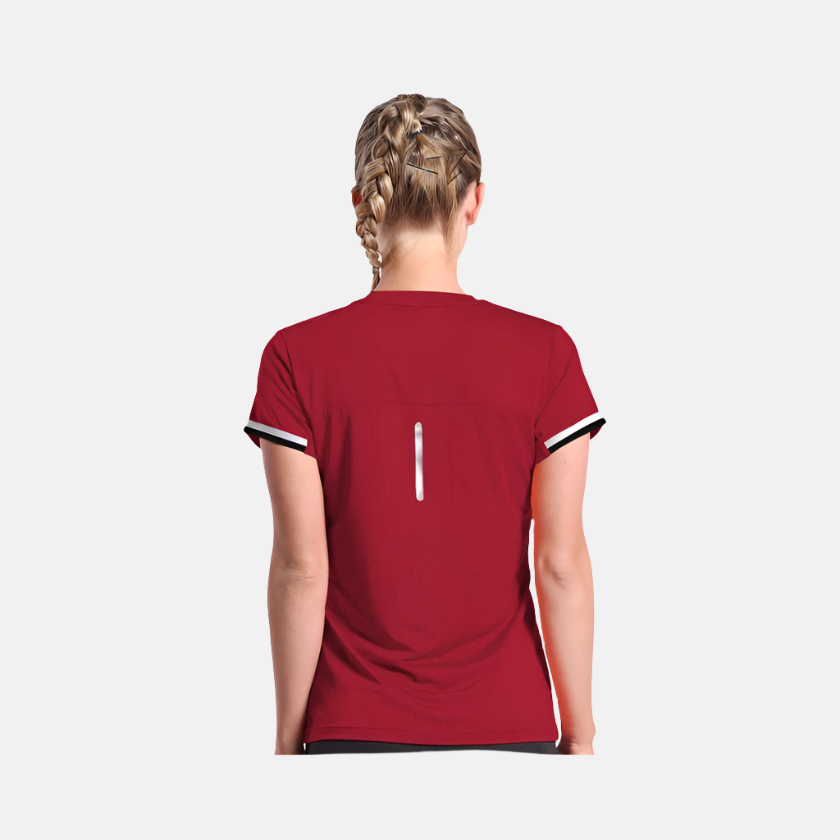 Dive Luminate Women's Training T-shirt -Maroon