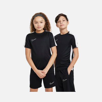 Nike Dri-FIT Academy23 Kids Soccer Top -Black/White/White