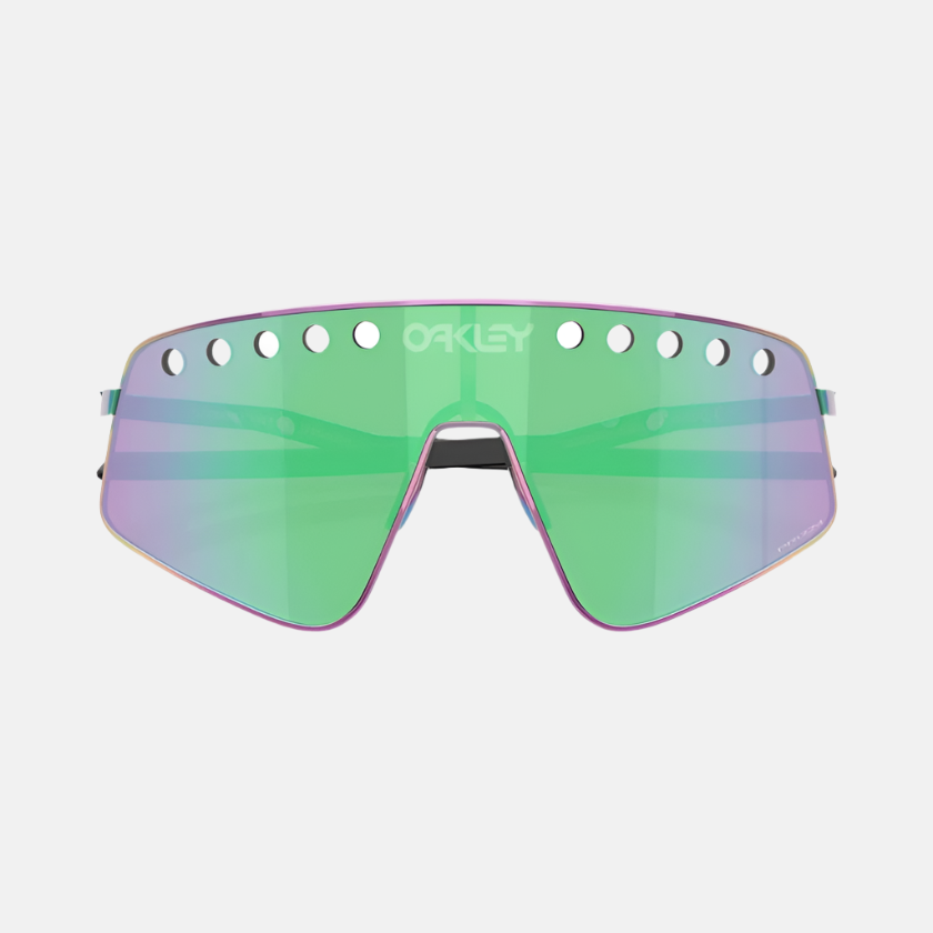 Oakley Sutro TI Sweep Polished Oil Slick/Prizm Road Jade Sunglasses