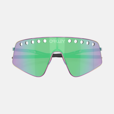 Oakley Sutro TI Sweep Polished Oil Slick/Prizm Road Jade Sunglasses