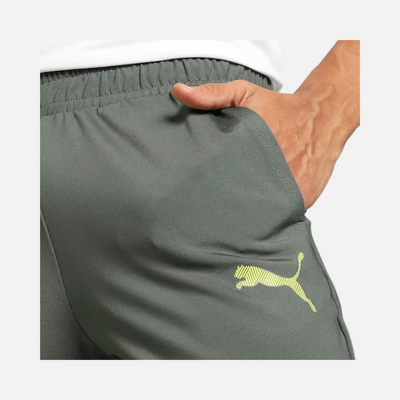 Puma Active Graphic Men's Slim Fit Pants -Mineral Gray