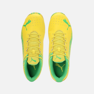 Puma 22 FH Rubber Men's Cricket Shoes -Vibrant Yellow/Green