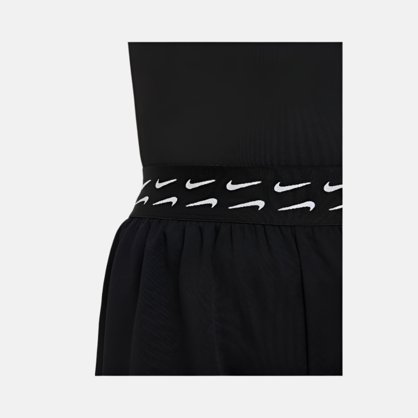Nike Trophy Older Kid's Girl Dri-FIT Training Shorts -Black/White