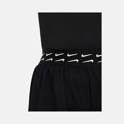 Nike Trophy Older Kid's Girl Dri-FIT Training Shorts -Black/White