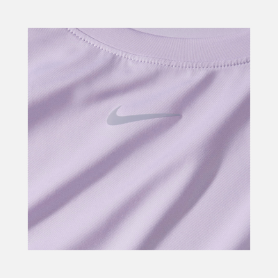 Nike One Classic Women's Dri-FIT Tank Top -Lilac Bloom/Black