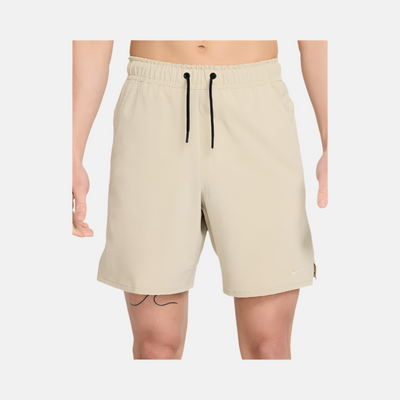 Nike Dri-FIT Unlimited Men's 18cm (approx.) Unlined Versatile Shorts -Desert Khaki/Black/Desert Khaki