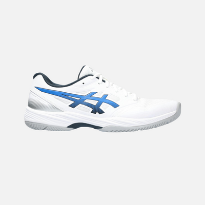 Asics Gel-Court Hunter 3 Men's Badminton Shoes -White/Blue illusion