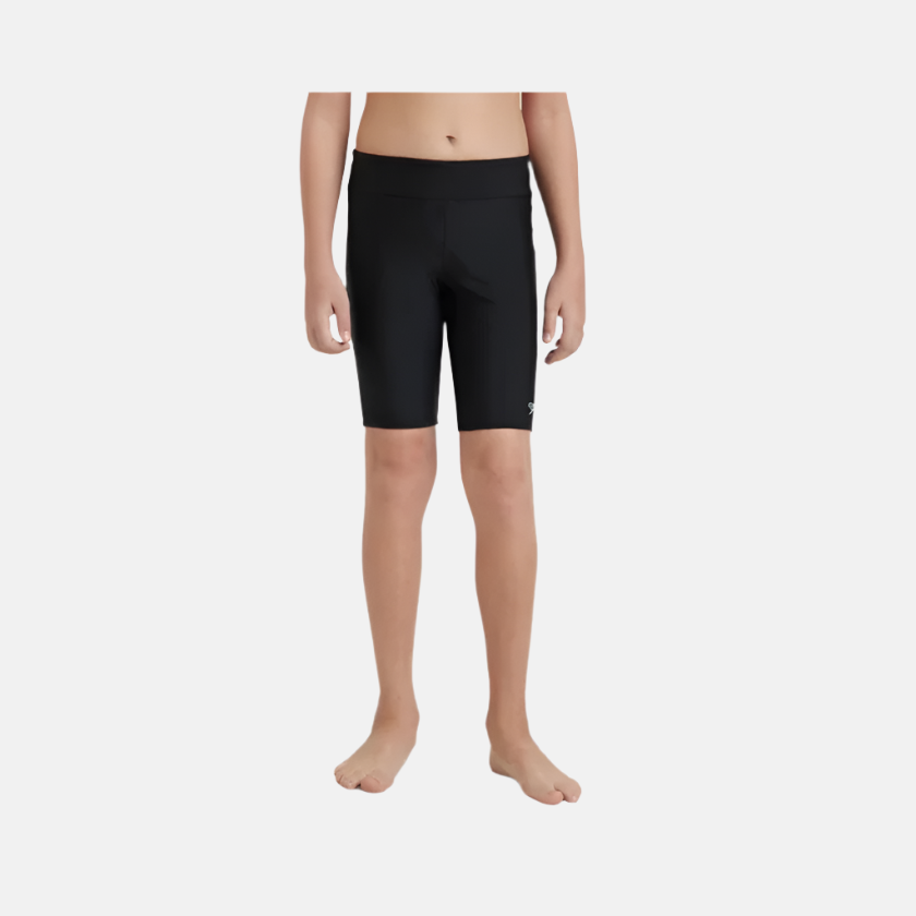 Speedo Endurance10 Essential Houston Boy's Jammer -Black/Arctic Glass