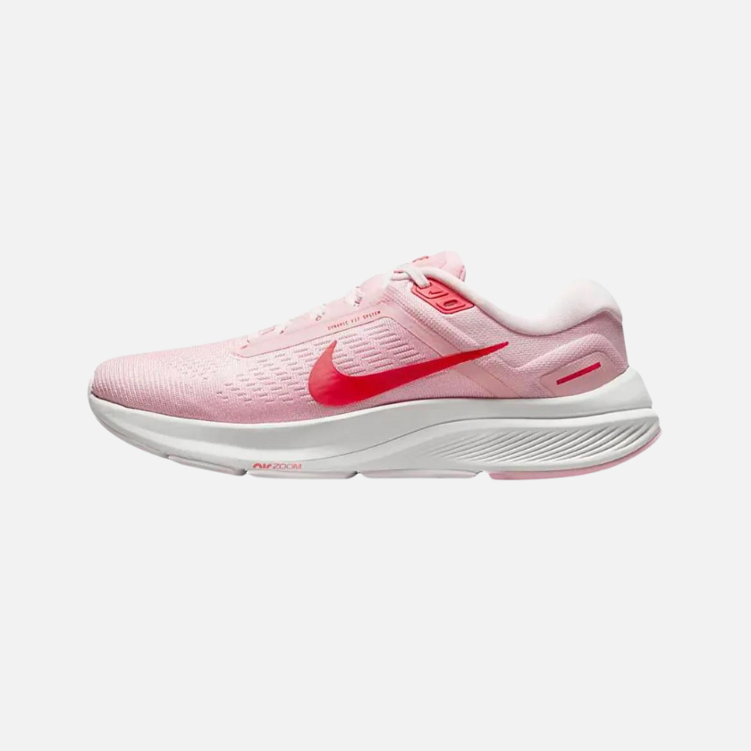 Nike Structure 24 Women's Road running Shoes - Medium Soft Pink/Summit White/Pearl Pink/Light Crimson