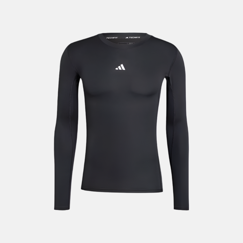 Adidas Techfit Compression Men's Training Long Sleeve T-shirt -Black