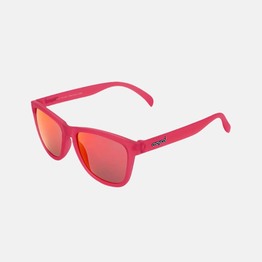 Craycol Raging Red Bull Unisex Sunglasses -Translucent Red