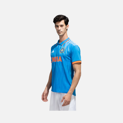 Adidas India Cricket Odi Replica Men's Jersey -Bright Blue