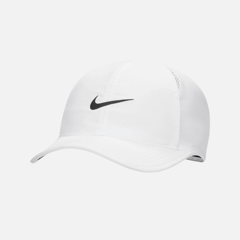 Nike Dri-FIT Club Unstructured Featherlight Cap - White/Black