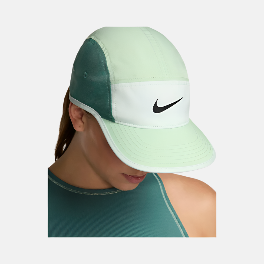 Nike Dri-FIT Fly Unstructured Swoosh Cap -Vapour Green/Barely Green/Bicoastal/Black