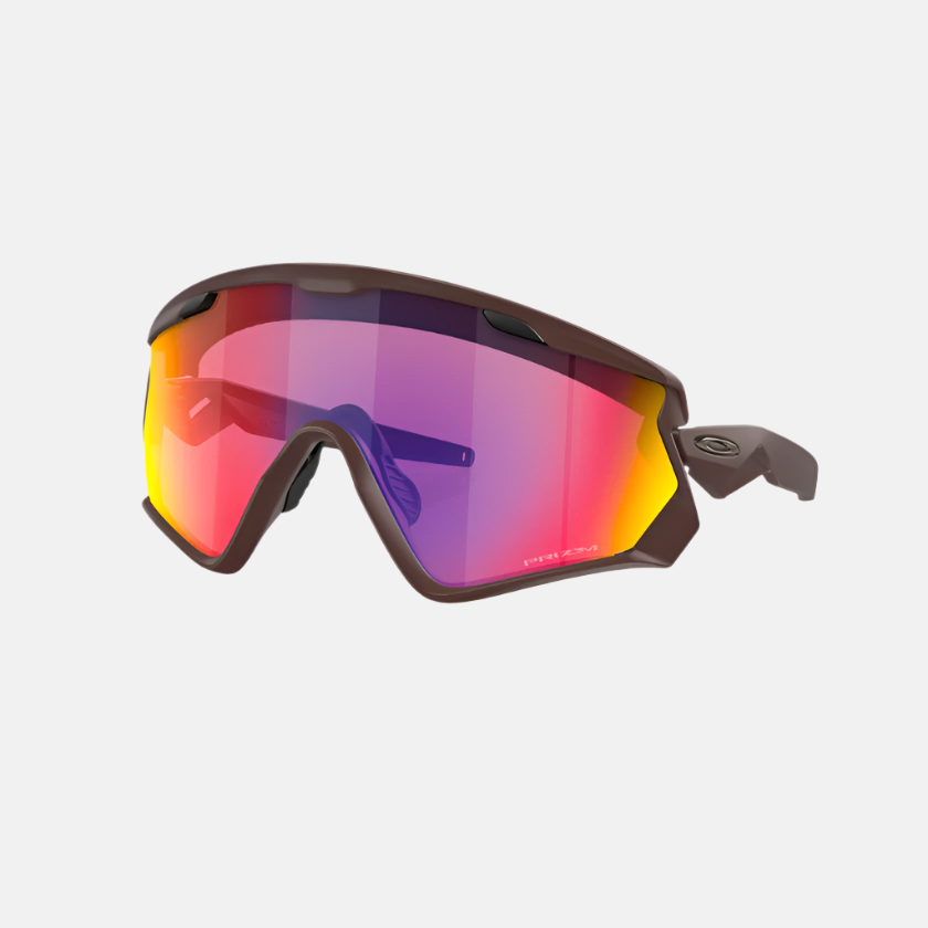 Oakley Wind Jacket Sunglasses Prizm Road Lenses Matte Grenache Frame