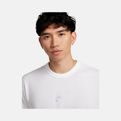 Nike Sportswear Premium Essentials Men's T-Shirt -White/White