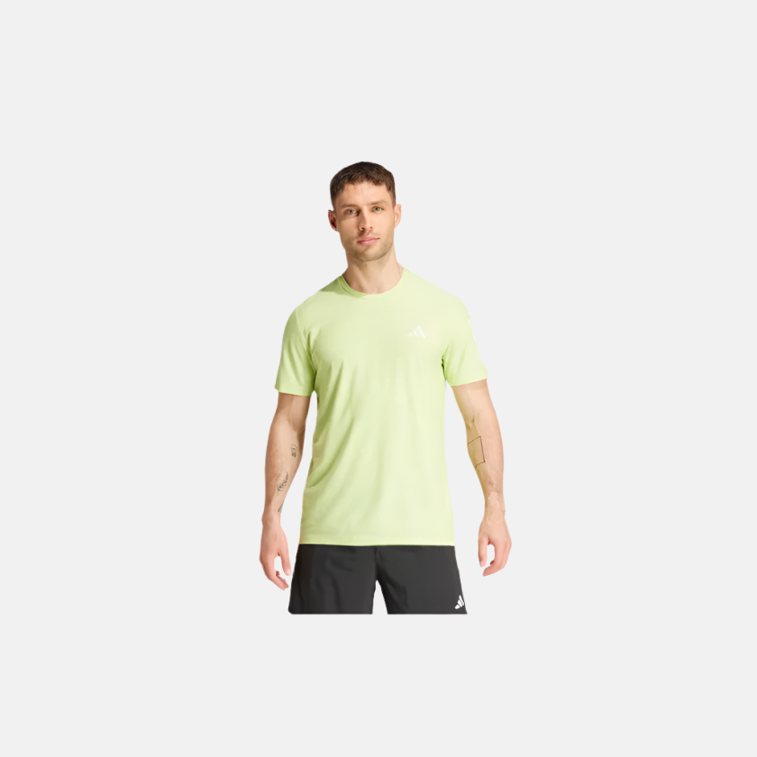 Adidas Own the Run Men's Running T-shirt -Pulse Lime