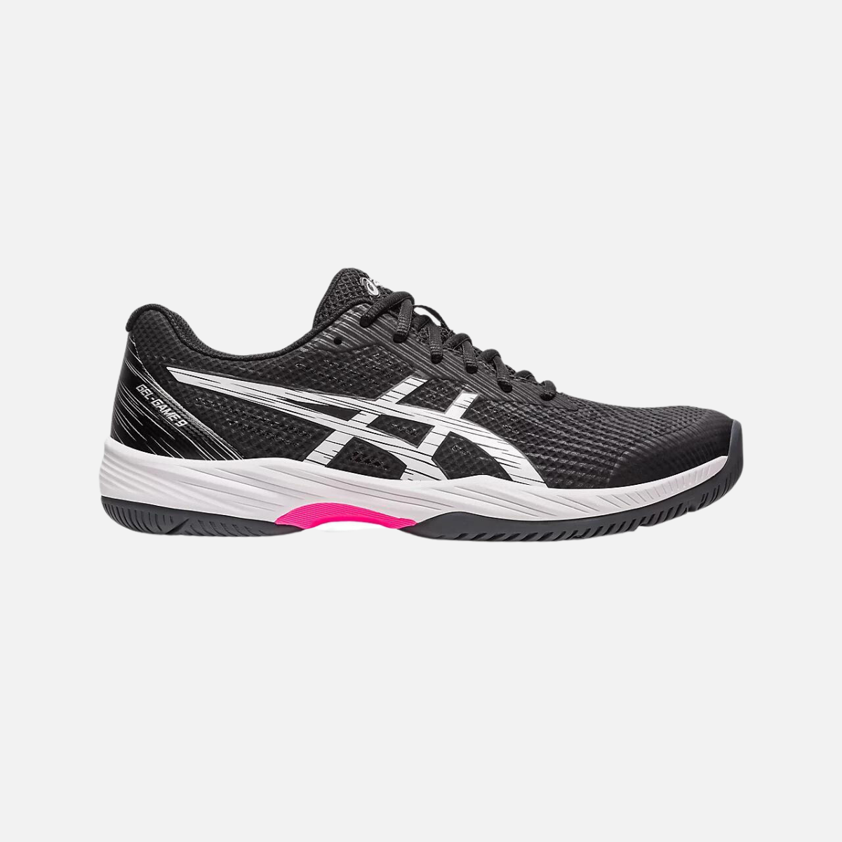 Asics GEL-GAME 9 Men's Tennis Shoes -Black/Hot Pink