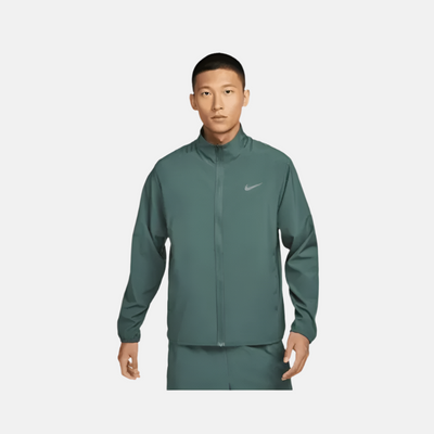 Nike Form Dri-FIT Versatile Men's Woven Training Jacket -Vintage Green/ Reflective Silver