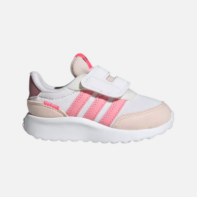 Adidas Run 70s Kids Unisex Shoes (0-3Year) -Cloud White/Bliss Pink/Lucid Pink