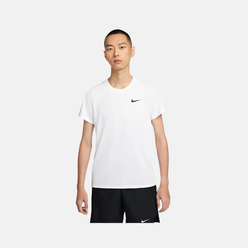 Nike Court Victory Dri-FIT Men's Tennis T-shirt -White/Black