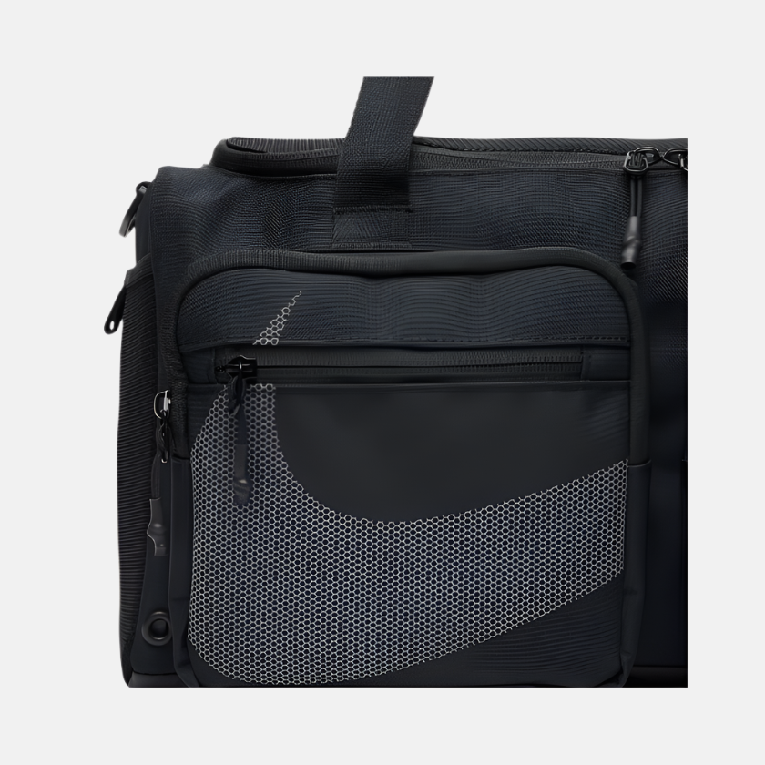 Nike Utility Power 2.0 gym Bag | Duffle bag (31L) -Black/Dark Smoke Grey