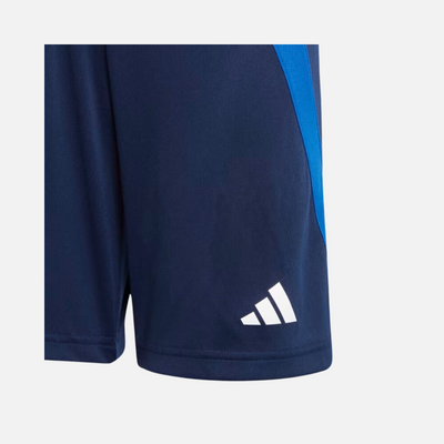Adidas Fortore 23 Kids Unisex Football Shorts (5-16 Years) -Navy Blue 2/Team Collegiate Red/White/Royal Blue