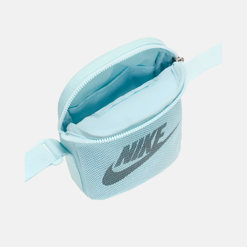 Nike Heritage Cross-Body Bag 1L - Glacier Blue/Glacier Blue/Summit White