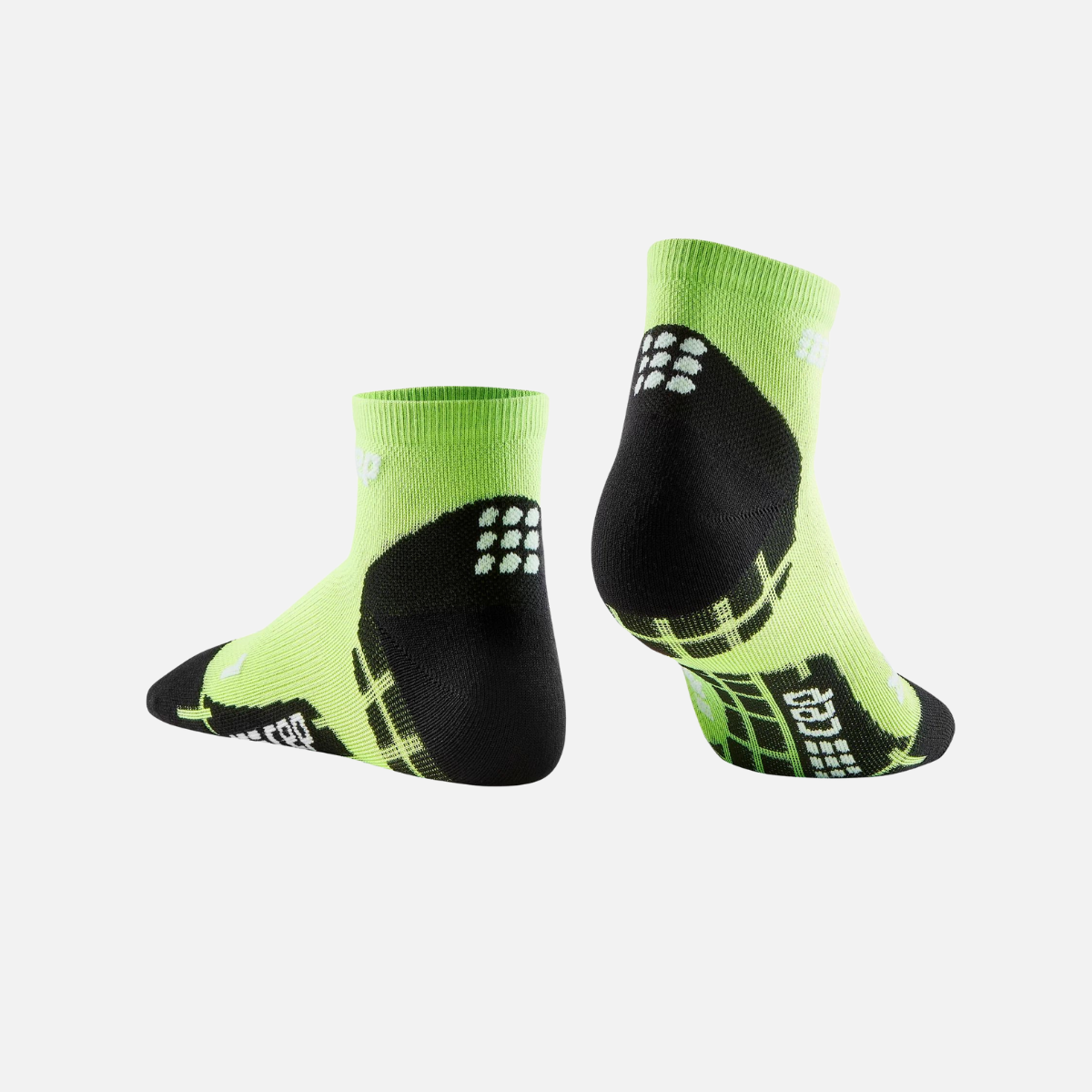 Cep Ultralight Compression Low-Cut Women's Socks -Green/Black