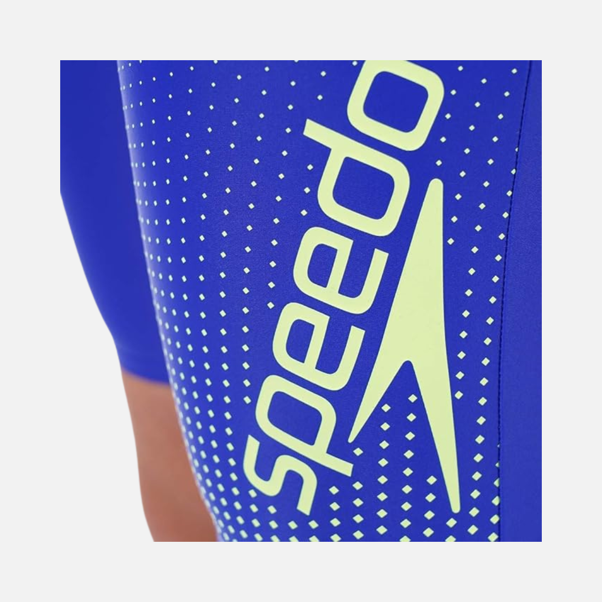 Speedo Gala Logo Men's Jammer -Chroma Blue/Bright Zest