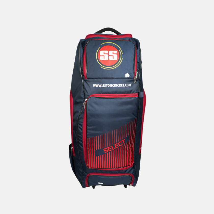 SS Select Duffle cricket Kit Bag -Navy Blue/Red