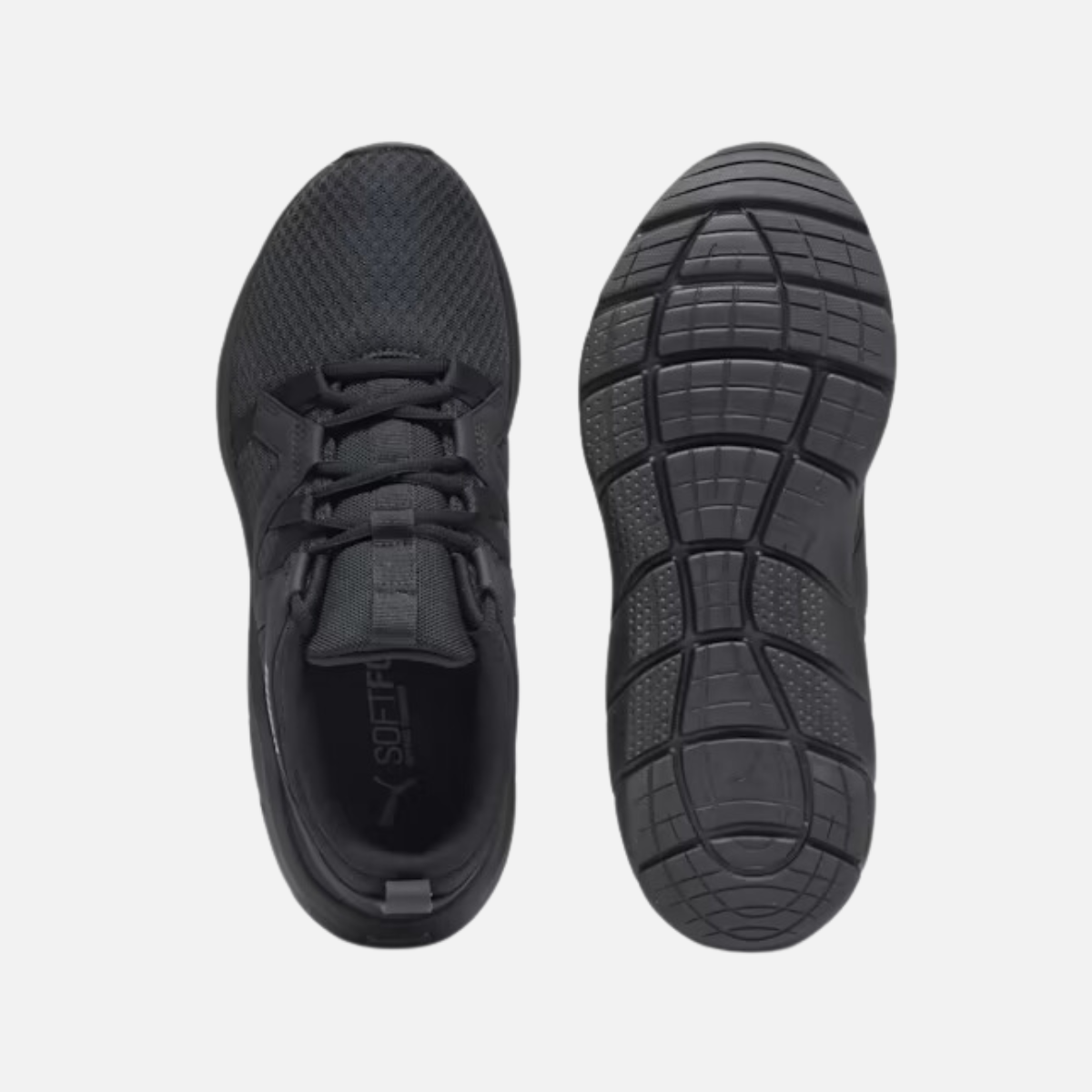 Puma SOFTRIDE Flex Vital Unisex Running Sneakers -PUMA Black-Cast Iron